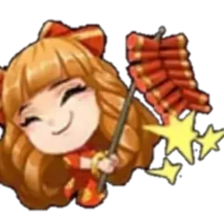 💥 爆竹, お祝い, 火花, ちび, 可愛い telegram sticker