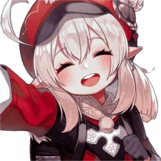 😆 Klee Genshin Impact Anime, Lucu, Kawaii, Video game, Genshin Impact, Klee telegram sticker