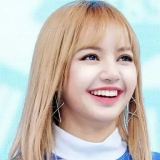 😄 Lisa Lisa, Blackpink, K-pop, penyanyi, selebriti, idola, musik telegram sticker