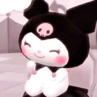 🦕 Kuromi kuromi, sanrio, fofo, kawaii, personagem, anime, desenho animado whatsapp sticker