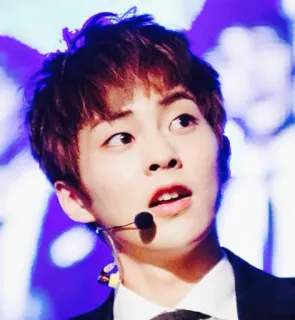 😟 портрет, мужчина, человек, kpop, певец telegram sticker