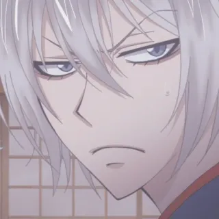 😠 Tomoe Kamisama Kiss 动漫, 巴卫, 狐狸, 元气少女缘结神, 角色 telegram sticker