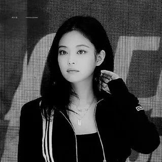 🐾 Jennie Дженни Ким, Blackpink, K-Pop, певица, знаменитость, мода telegram sticker