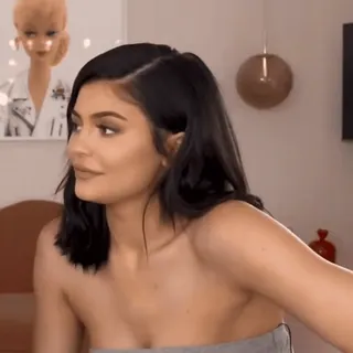 ◾️ mulher, retrato, celebridade, pessoa, Kylie Jenner telegram sticker