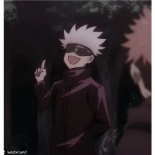 🙂 Satoru Gojo Jujutsu Kaisen Anime, Gojo, Satoru Gojo, Jujutsu Kaisen, Personnage, Fanart telegram sticker