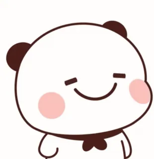 🎈 Panda, süß, Cartoon, Kawaii, Tier, Sticker telegram sticker