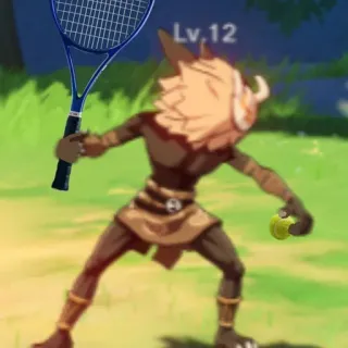 🏮 Lv.12 Tennis, Jeu vidéo, Monstre, Niveau 12 whatsapp sticker