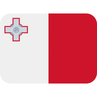 🇲🇹 bandera, Malta, país telegram sticker