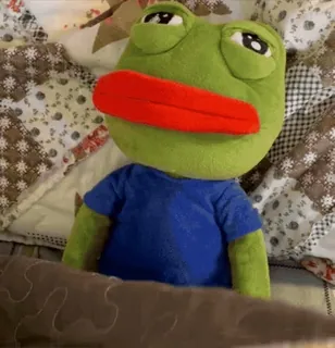 ❤️ Pepe the Frog pepe, sapo, pelúcia, meme whatsapp sticker