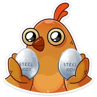 Пасхальная Клунька (@TgSticker) telegram stickers