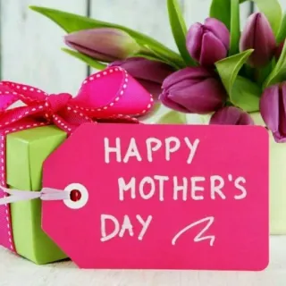 👩‍👦‍👦 Happy Mother's Day mother's day, flowers, gift, tulips, greeting telegram sticker