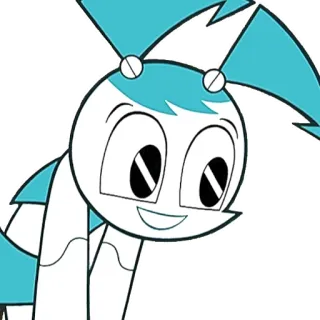 😃 Jenny Wakeman My Life as a Teenage Robot Dessin animé, Robot, Jenny Wakeman, Jenny Robot, Nickelodeon telegram sticker