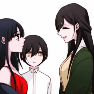 ⛓ anime, cartoon, family, people telegram sticker