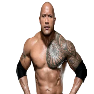 ❓ The Rock Dwayne Johnson, Schauspieler, Wrestler, Promi telegram sticker