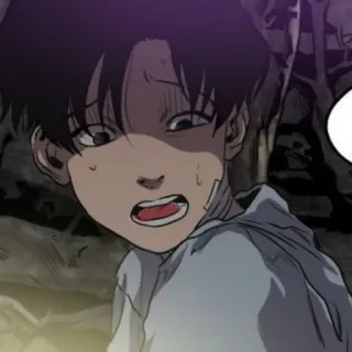 🍄 Anime, Manga, Personnage, Triste, Inquiet telegram sticker