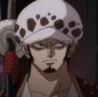 Trafalgar Law whatsapp stickers