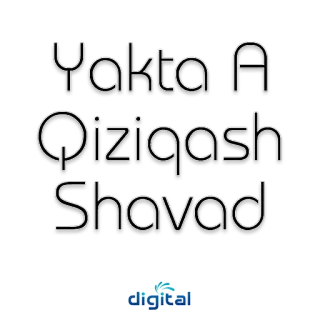 🙌 Yakta A
Qiziqash
Shavad telegram sticker