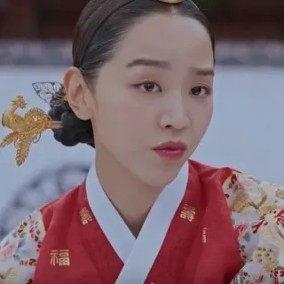 🤨 福 asian, woman, traditional, culture, clothing telegram sticker