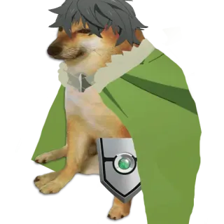 🛡 doge, หมา, cheems, มีม, สติกเกอร์, สัตว์ whatsapp sticker