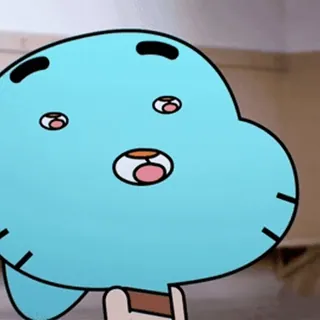 😮 Gumball Watterson The Amazing World of Gumball desenho animado, animado, Gumball, O Incrível Mundo de Gumball, personagem telegram sticker