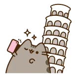 AnimatedPusheen @IMG2D telegram stickers