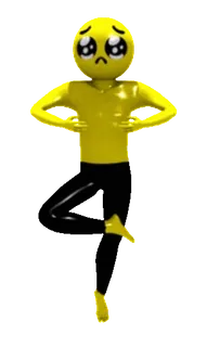 A Sticker that swings to "Pien" whatsapp stickers