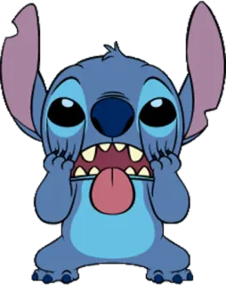 😐 Stitch Lilo & Stitch สติทช์, ลิโล่ แอนด์ สติทช์, เอเลี่ยน, การ์ตูน, น่ารัก, ตลก telegram sticker