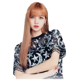 😐 Lisa Lisa, Kpop, Blackpink, Musik, Penyanyi, Idola telegram sticker