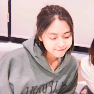 🪐 person, woman, portrait, hoodie, indoors whatsapp sticker