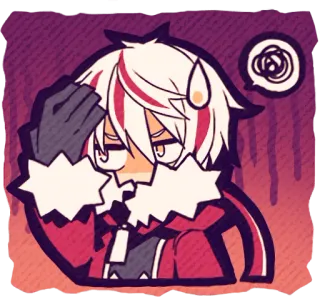 😓 anime, cartoon, worried, character, illustration, sticker telegram sticker