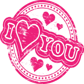 😍 I LOVE YOU любовь, сердца, привет, романтика telegram sticker