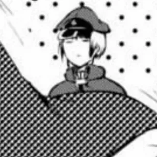 🗡 Militär, Offizier, Anime-Stil, Manga-Stil telegram sticker