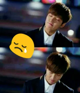 😢 sad, upset, crying, emoji, person telegram sticker