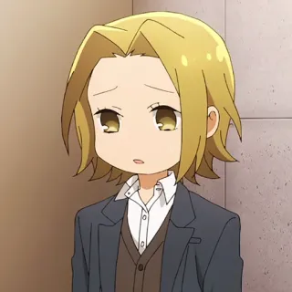 📚 Shū Iura Horimiya Anime, Mangá, Shū Iura, Horimiya, Personagem, Adesivo telegram sticker