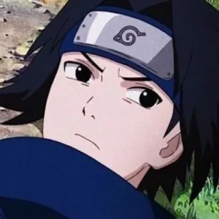 🀄️ Sasuke Uchiha Naruto Аниме, Саске, Ниндзя, Манга, Учиха telegram sticker