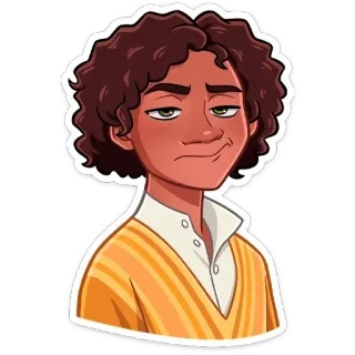 😏 Camilo Madrigal Encanto Camilo, Encanto, Disney, Madrigal, cartoon, character telegram sticker