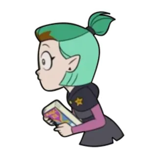 😮 Amity Blight The Owl House hoạt hình, phù thủy, phép thuật, Ngôi Nhà Cú Mèo, Amity Blight telegram sticker