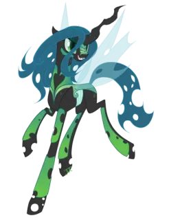 😊 Queen Chrysalis My Little Pony Rainha Chrysalis, My Little Pony, vilão, Changeling telegram sticker