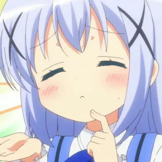 🦋 Anime, Dễ thương, Manga, Cô gái, Chibi, Hoạt hình telegram sticker