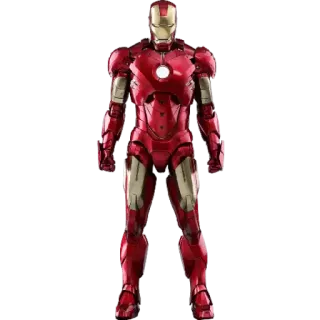 😠 Iron Man Iron Man, Marvel, super-héros, armure, bande dessinée, Tony Stark, Avengers, science-fiction telegram sticker