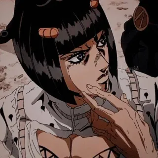 ❔ Bruno Bucciarati JoJo's Bizarre Adventure Anime, Manga, JoJo's Bizarre Adventure, Bruno Bucciarati, Charakter telegram sticker