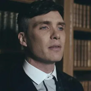 😏 Tommy Shelby Peaky Blinders Peaky Blinders, Tommy Shelby, Cillian Murphy, Gangster, Drama, Historien-Drama telegram sticker