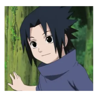 🙂 Sasuke Uchiha Naruto anime, manga, sasuke, uchiha, naruto telegram sticker