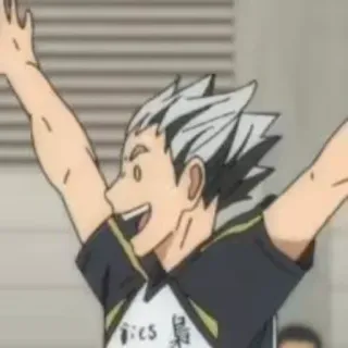 🥳 Kotaro Bokuto Haikyuu!! Anime, Haikyuu, Bokuto, Kotaro Bokuto, Voleibol, Anime deportivo whatsapp sticker
