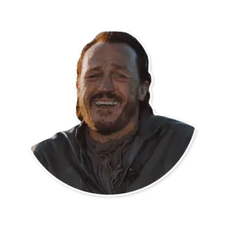 😂 Bronn Game of Thrones Game of Thrones, Bronn, personage, grijns, smir whatsapp sticker