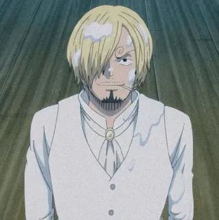💛 Sanji One Piece Anime, Charakter, Sanji, One Piece, Kochen telegram sticker