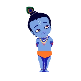 Lord Krishna whatsapp stickers