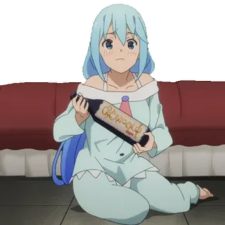 Aqua by kolodych telegram stickers