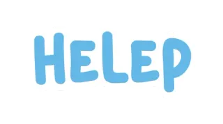 💜 HELEP ajuda, pedido, assistência telegram sticker