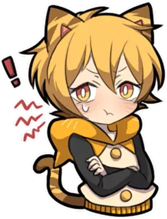 😤 고양이, 애니메이션, 스티커, 귀여운, 만화 telegram sticker